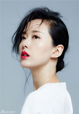 组图：颜丹晨摩登时尚大片 演绎都市女神风范