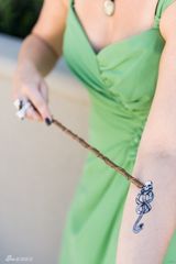 组图：小夫妻办哈利-波特主题婚礼 斯内普证婚