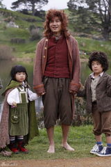 组图：五爸熊娃新西兰上演魔幻大片 变霍比特人