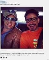 组图：“绿巨人”鲁弗洛是网虫 秀和钢铁侠基情