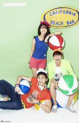 组图：朴瑞俊李玹雨金素贤写真 吹起清新夏日风