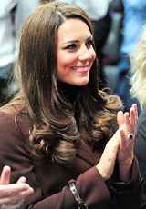 高清组图：英国王妃凯特-米尔顿情人节优雅现身