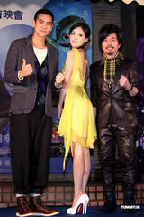 高清组图：黄国伦王怡仁彭于晏宣传动画电影