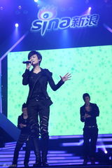 高清组图：新浪网络盛典李宇春现场劲歌热舞