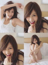 组图：前田敦子清新写真秀发凌乱 显慵懒妩媚