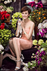 组图：戴娇倩杂志大片 语笑嫣然娇俏迷人