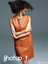 组图：高圆圆拍时尚写真 吐露“女孩女人”进化论