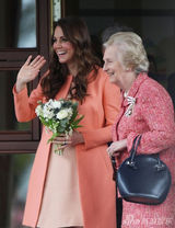 组图：凯特王妃经典微笑盘点 传递王室正能量