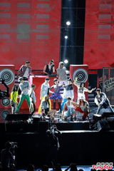 组图：好声音巡演澳门站 李代沫平安张玮齐聚