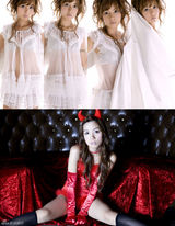 高组图：前超女陈怡日本拍写真 比基尼制服齐上阵