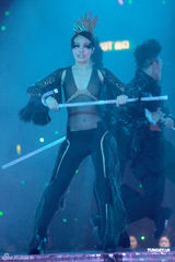 组图：容祖儿尾场演唱会性感热舞 动作狂野令人窒息 