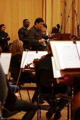 高清图：陕北民歌赴欧演唱会华沙站排练花絮