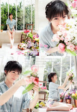 组图：AKB渡边麻友登《周刊少年》封面清纯可人