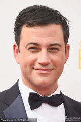 组图：脱口秀主持人Jimmy Kimmel现身