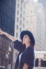 组图：高圆圆纽约街头照 自在随性潮范儿十足