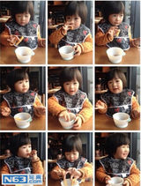 组图：“黄豆芽”萌照走红 黄豆豆成中国好岳父