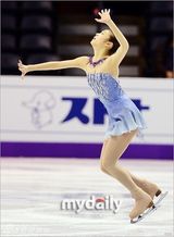 组图：金妍儿世界花样滑冰锦标赛短节目居首