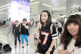 组图：明星热衷机场时尚秀 马苏金秀贤显品味