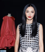 组图：姚晨优雅亮相活动 红唇耀眼美腿修长