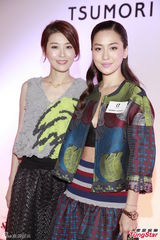 组图：周丽淇雪肤娇艳秀锁骨 怕恋情成焦点