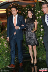 组图：林建岳爱女嫁何正德 容祖儿方中信等齐贺