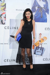 组图：王菲亮相品牌秀帅气十足 那英端庄典雅