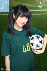 组图：SNH48助阵世界杯《足球派对》花絮曝光