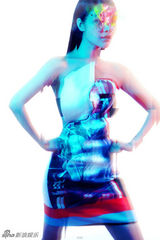 组图：徐冬冬最新大片高端时尚幻影魅惑