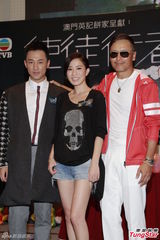 组图：林峰搭佘诗曼宣传《使徒行者》道歉女友