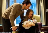 组图：前总统克林顿家添新丁 希拉里升级当外婆