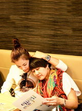 组图：《花少》巴塞罗那遇险 许晴当导游出状况