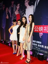 组图：《小时代》北京首映 郭敬明带剧组亮相