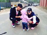 组图：李小璐贾乃亮甜心全家亲子秀