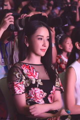 组图：孙宁黑丝镂空性感现身秀场 靓丽可人