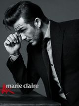 组图：贝克汉姆(小贝)熟男范登女性杂志 女人为他爱上足球