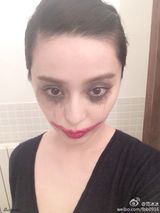 组图：范冰冰卸妆变小丑唱周杰伦 被赞自黑都美