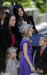 高清组图：奥斯卡影后威瑟斯彭星光大道留名