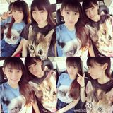 组图：复旦双胞胎姐妹花走红 清纯可爱电晕宅男