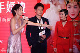 组图：《嫁入豪门》发布会 佘诗曼红装现身