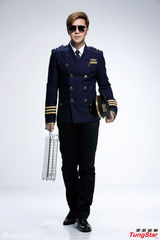 组图：罗志祥变帅机长 幻想空中约会躲狗仔