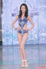 组图：港姐十位佳丽决赛泳装彩排自信满满