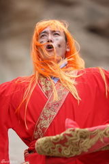 组图：爸爸2变杀马特集会 陆毅黄发疯魔杨威萌