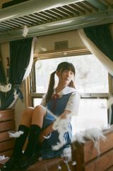 组图：徐娇小清新写真 双马尾软妹纸惹人怜