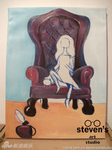 组图：孙俪微博晒画作惊艳网友 何炅赞才女