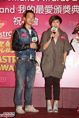 组图：杨怡和马国明登马来西亚视帝视后宝座