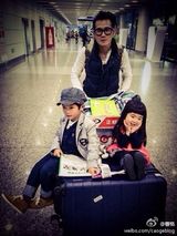 组图：(曹格儿女)曹氏兄妹有爱日常 暖Joe萌Grace初长成