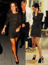 组图：两个贝嫂？维多利亚与闺蜜出行似双胞胎