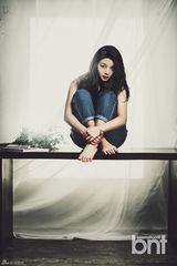 组图：演员金有贞优雅纯真 尽展可爱本色