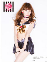 组图：小嶋阳菜代言美少女战士内衣妩媚诱惑