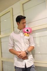 组图：[电视人]陈伟霆-拍《古剑》狂被插刀